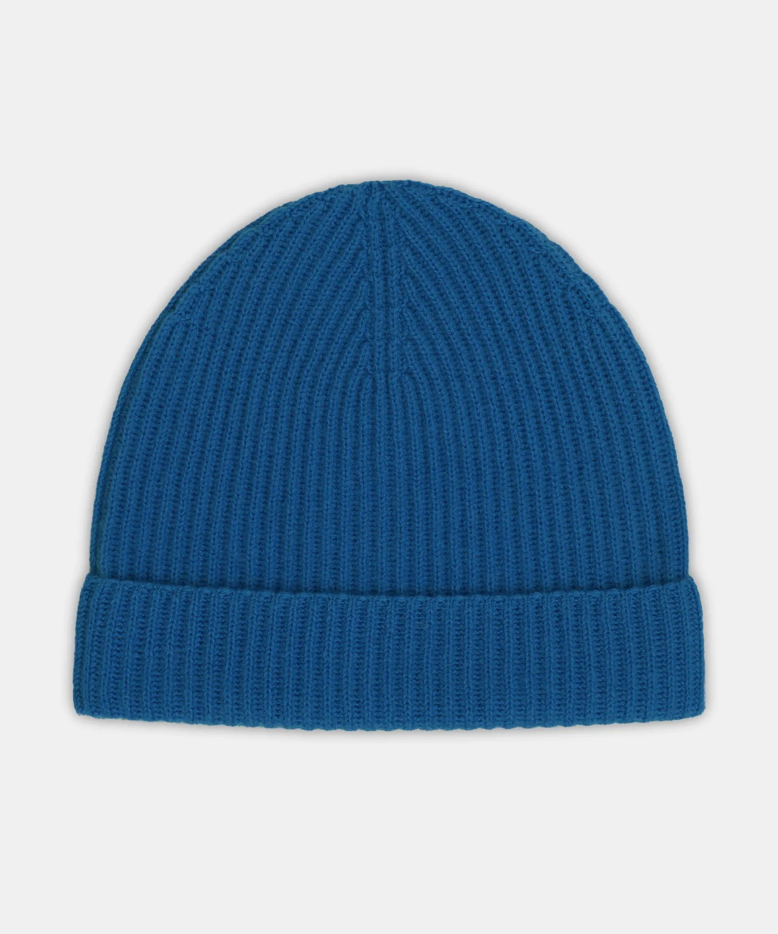 Signature Cashmere Ribbed Beanie