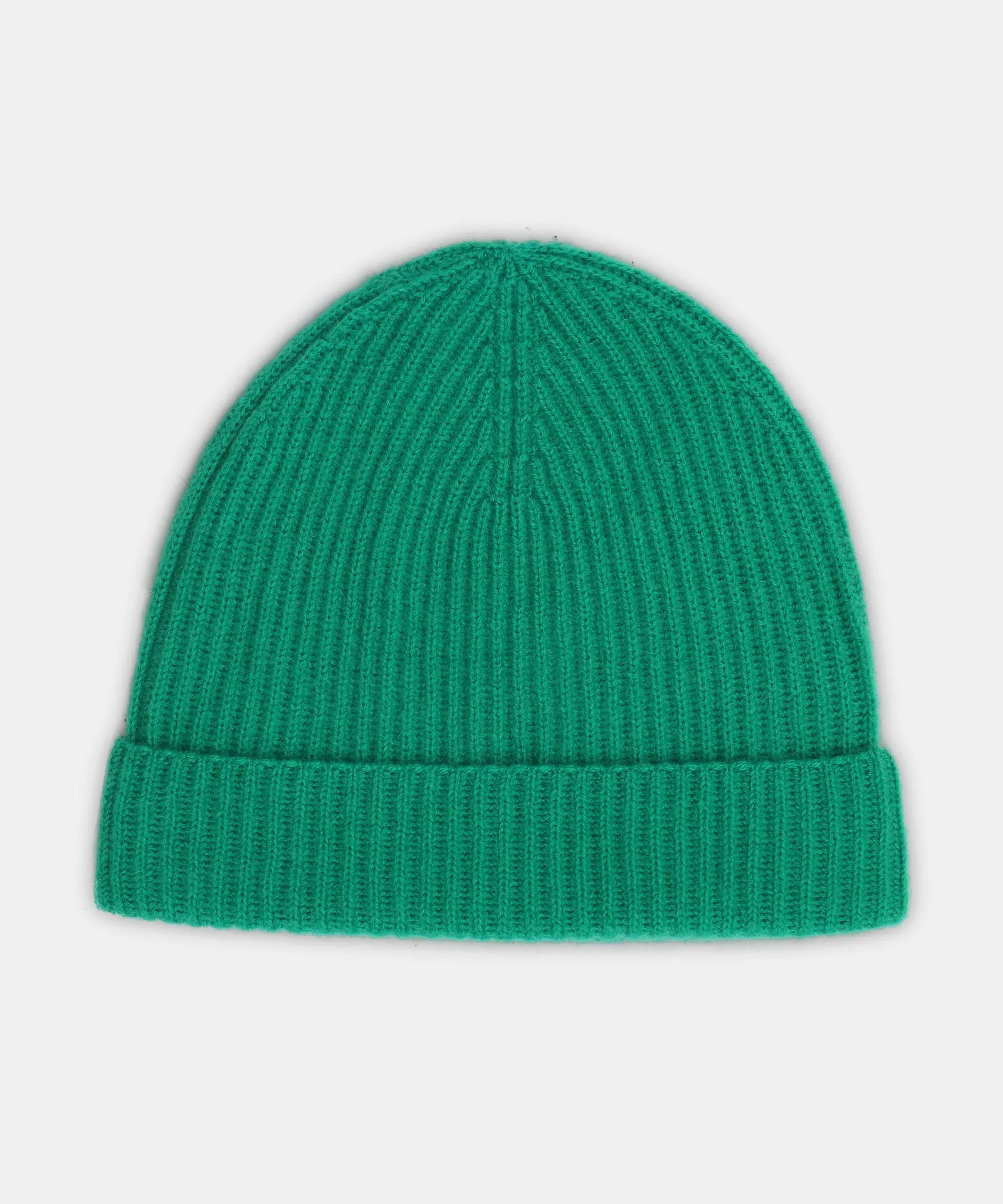 Signature Cashmere Ribbed Beanie