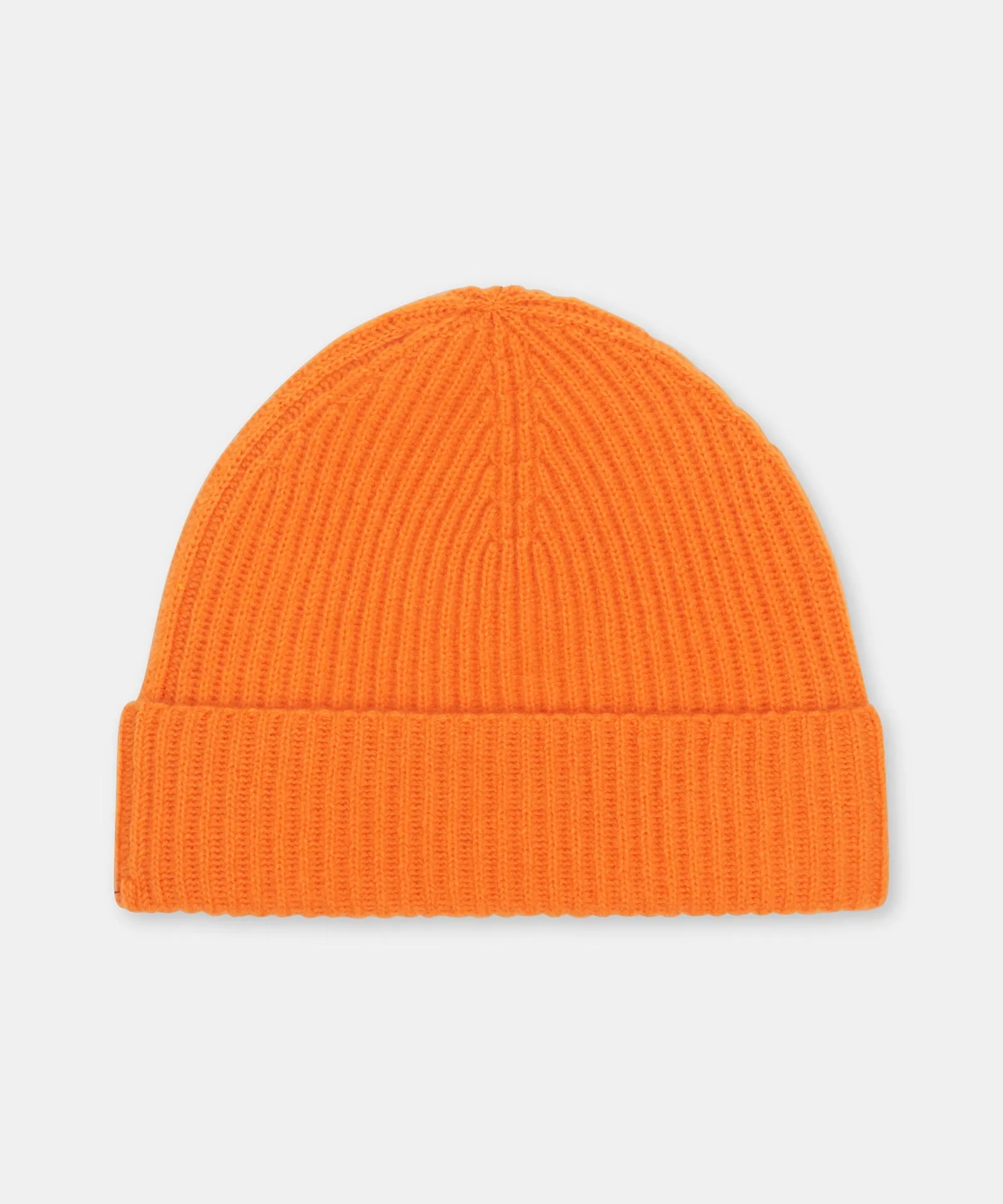 Signature Cashmere Ribbed Beanie