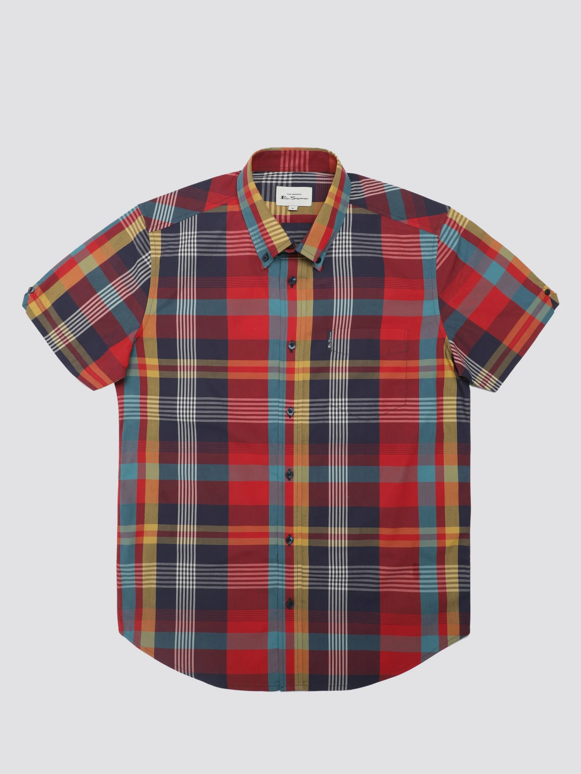 Signature Large Madras Check Shirt - Scarlett