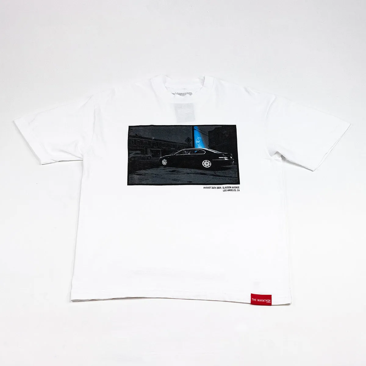 Slauson and 5th T-shirt - White