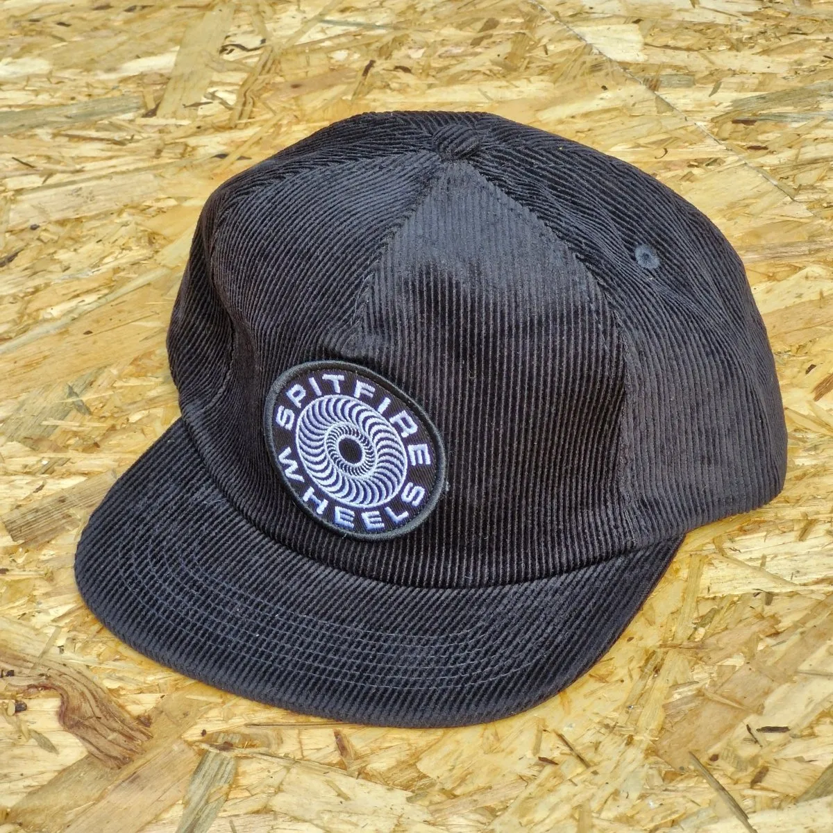 Spitfire Cap Classic 87 Swirl Patch black corduroy