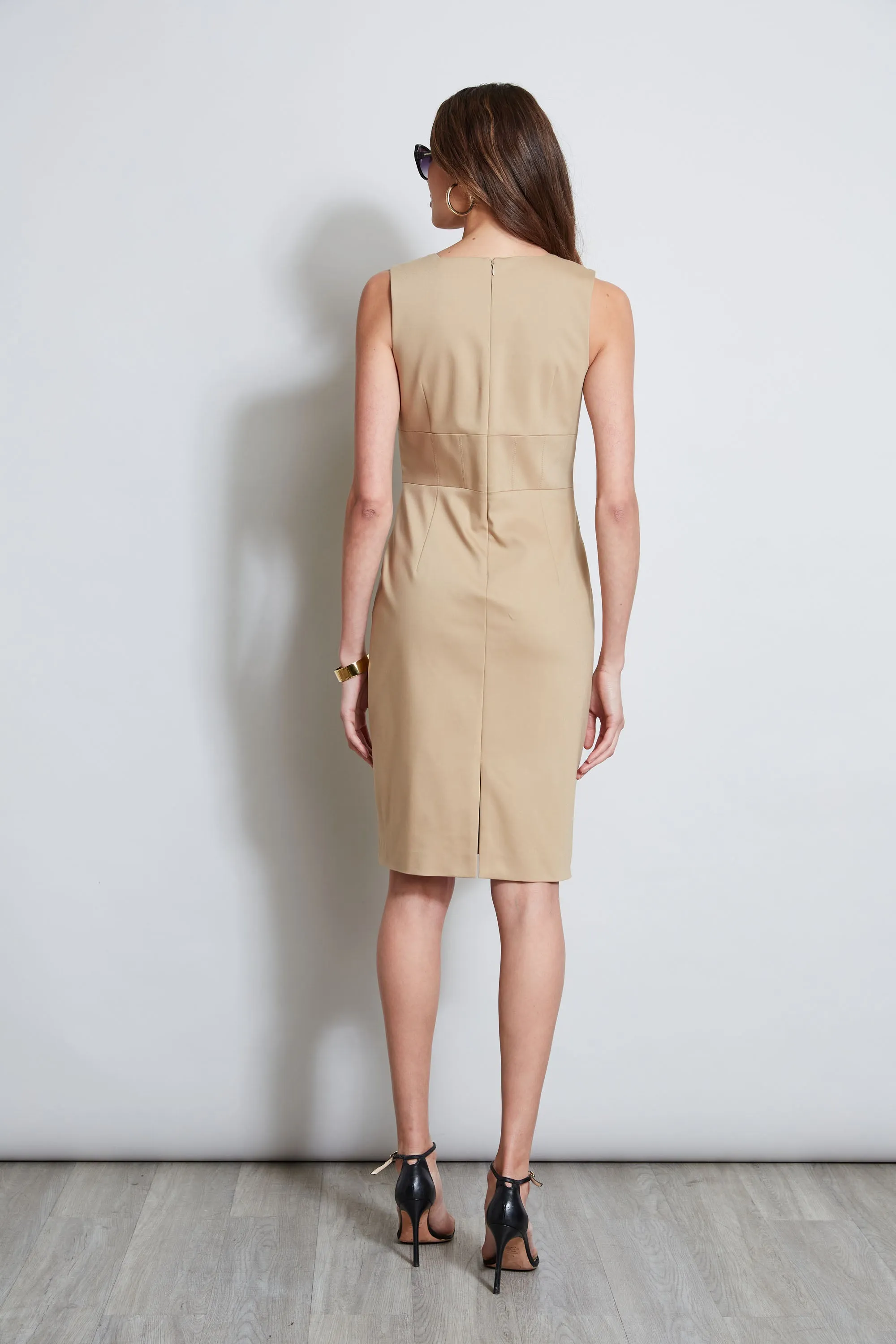 Square Neck Slim Dress