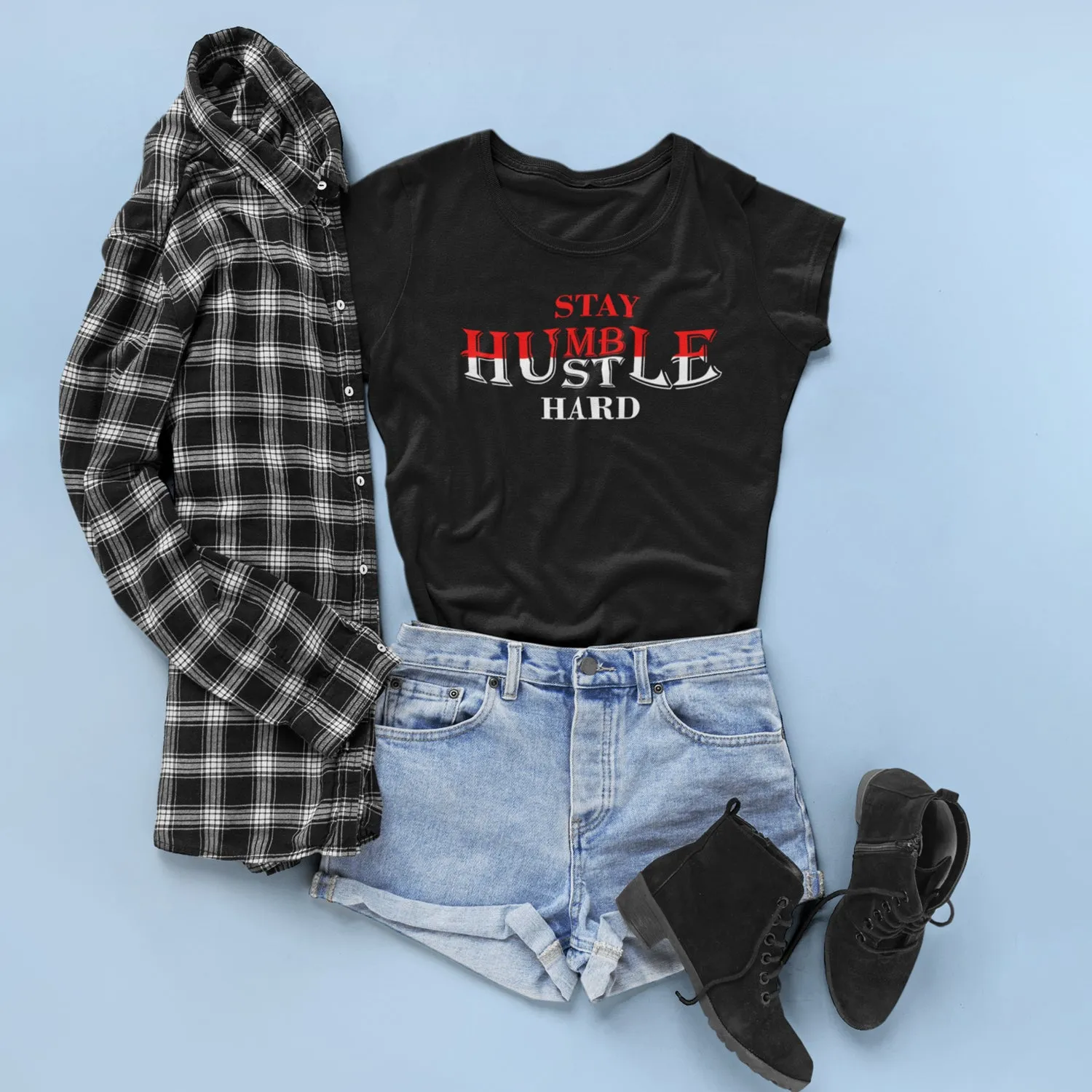 Stay Humble Hustle Hard Tee