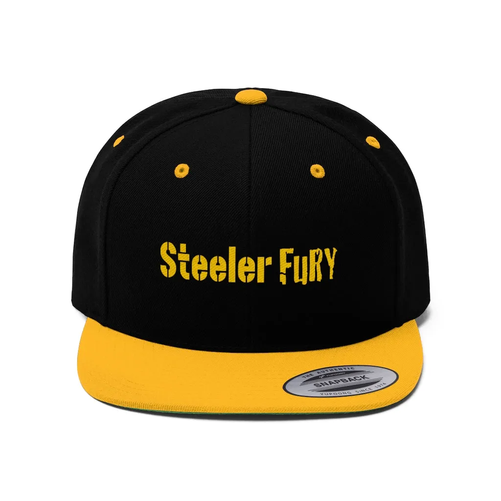 SteelerFury Flat Bill Hat