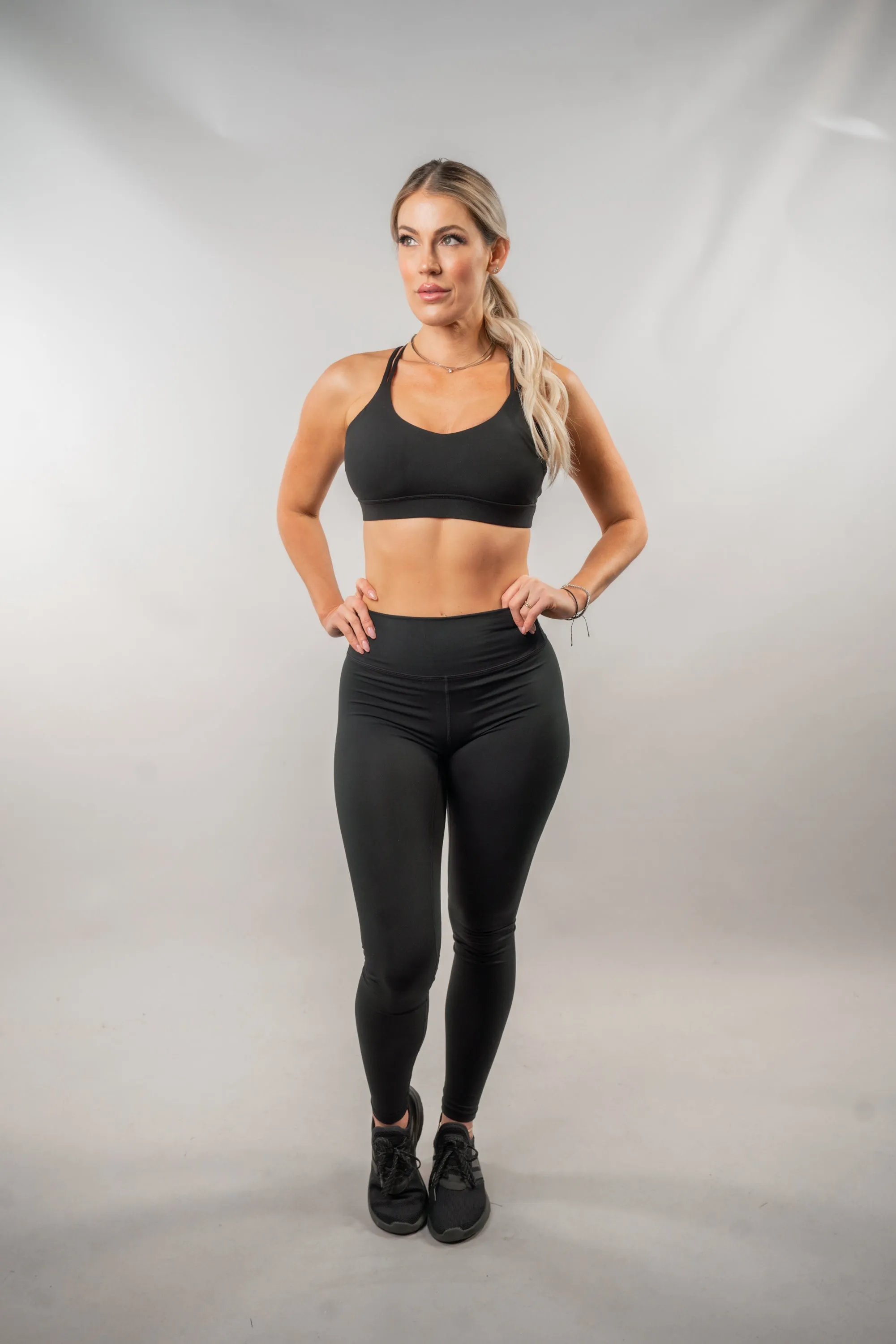 Tall 31" Effortless Classic Leggings- Black