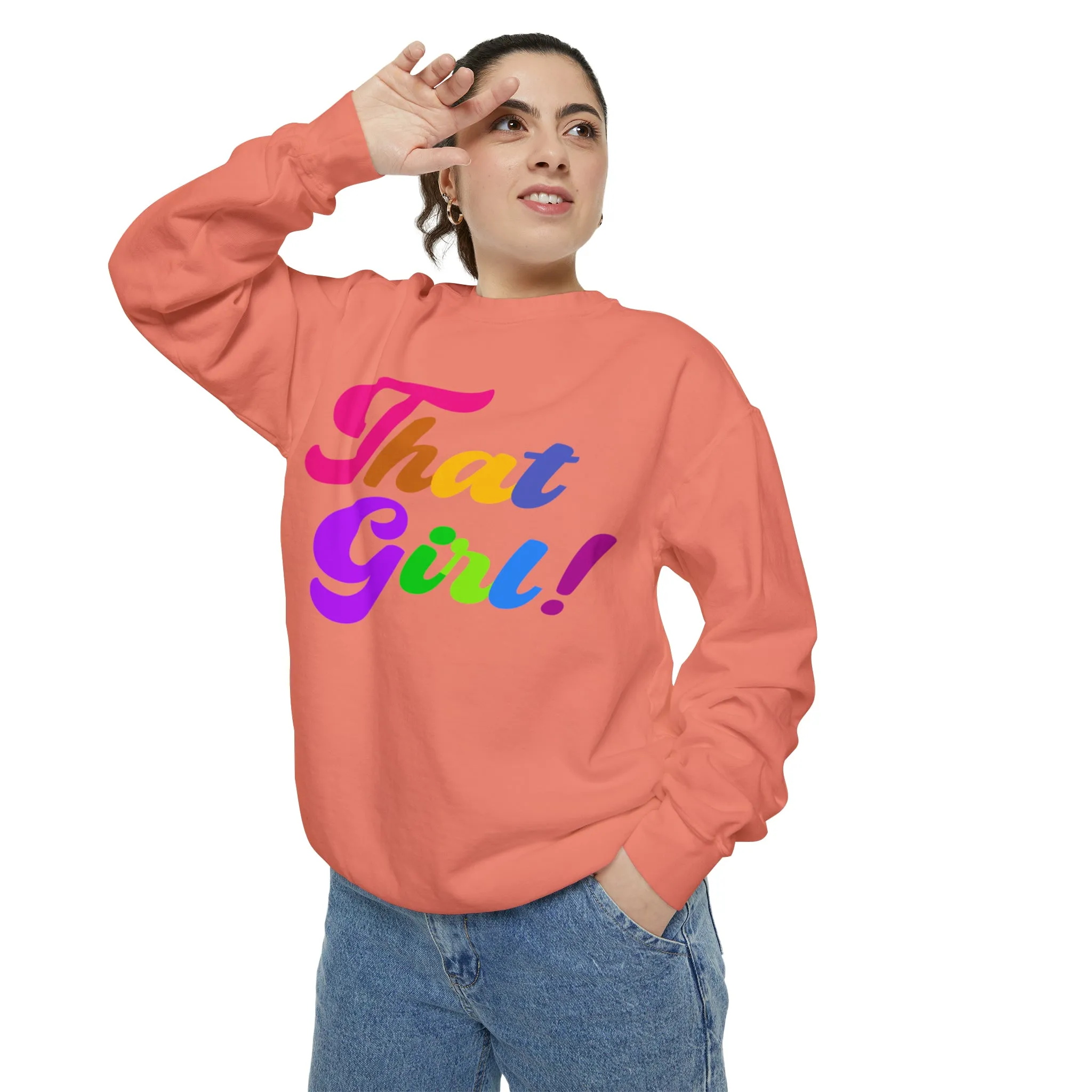 That Girl Sweatshirt Terracotta