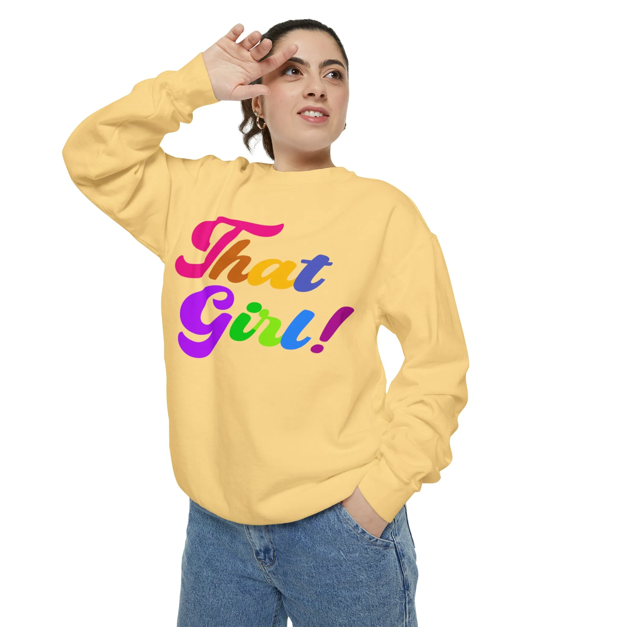 That Girl Sweatshirt Terracotta