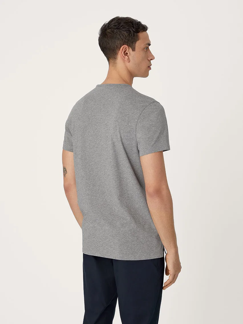 The Classic Tee || Grey Marl | Organic Cotton