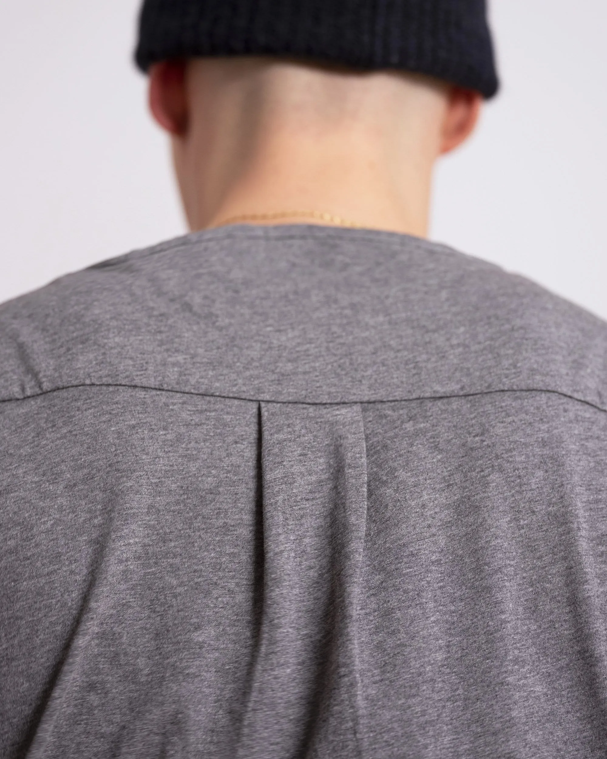 The Classic Tee || Grey Marl | Organic Cotton