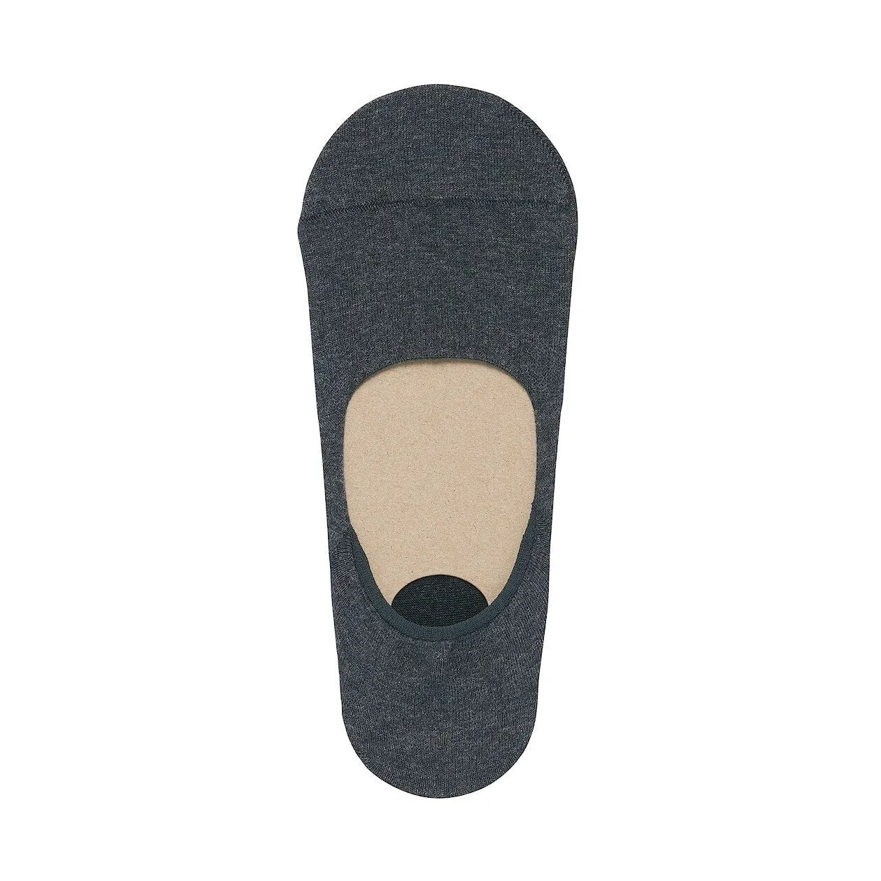 Thin No-Show Socks with Heel Grip