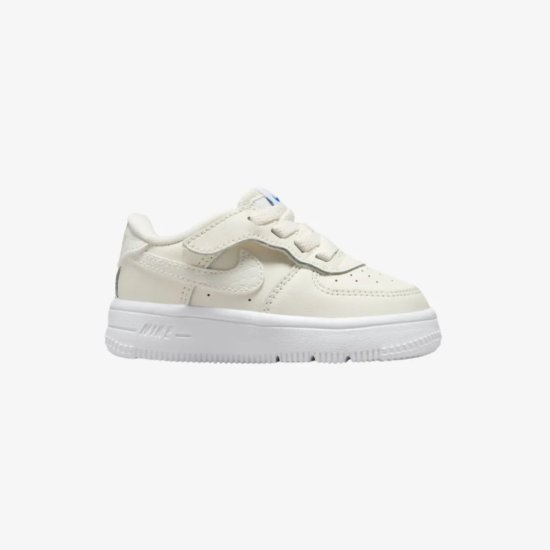 toddler nike air force 1 lv8 easyon (sail/white)