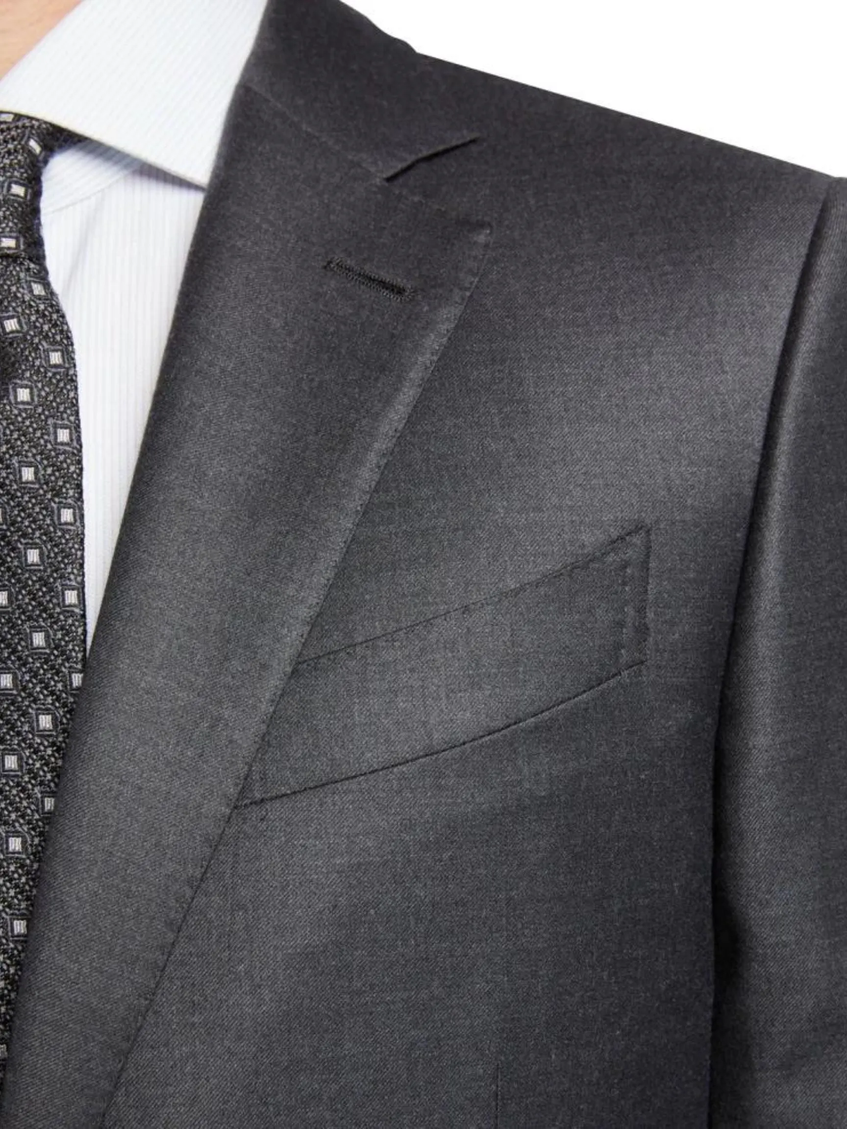 Trofeo Wool Suit | Charcoal