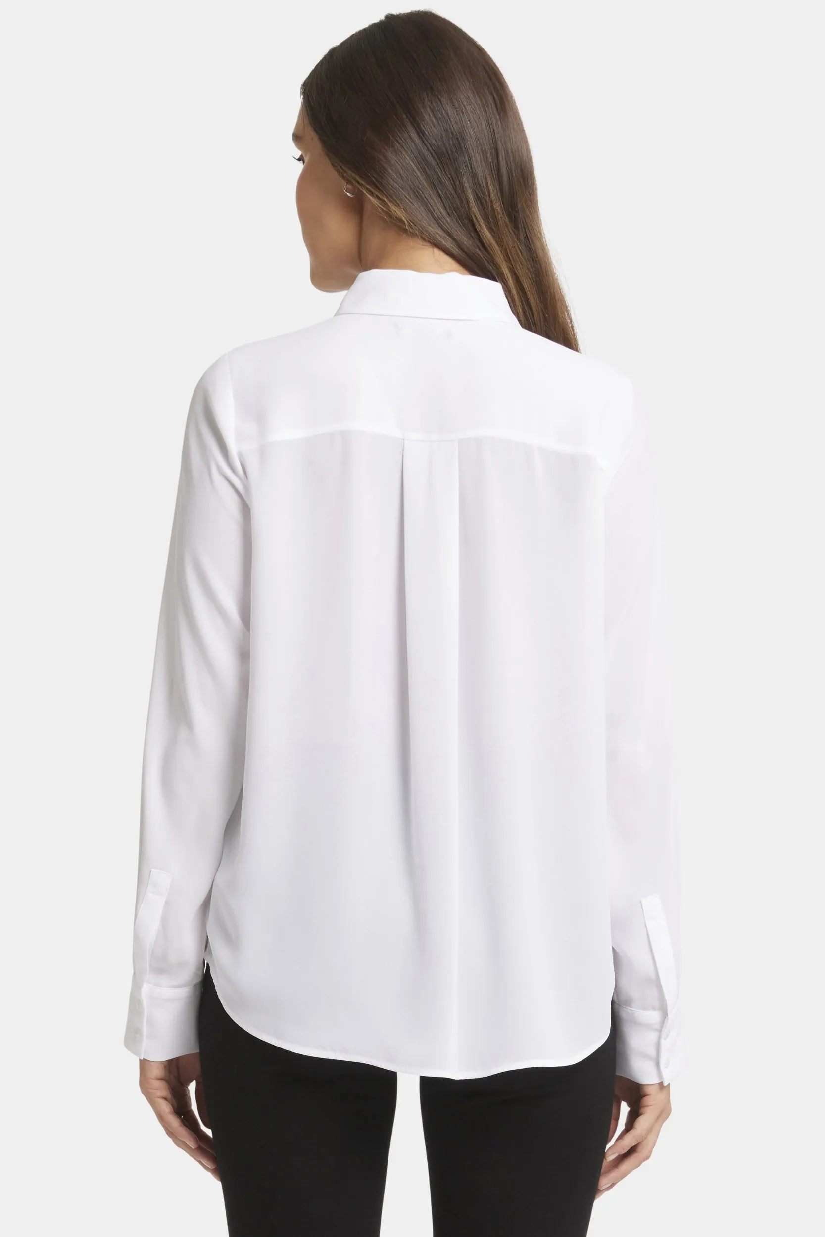 Tuxedo Blouse White | Optic White