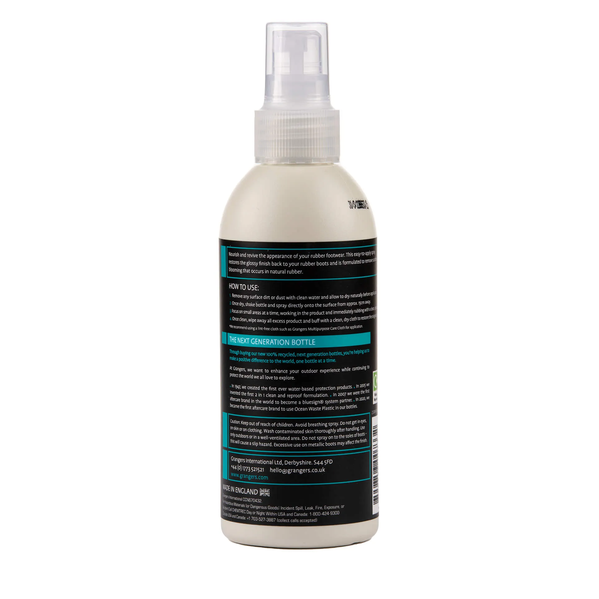 Unisex Rubber Boot Care Spray