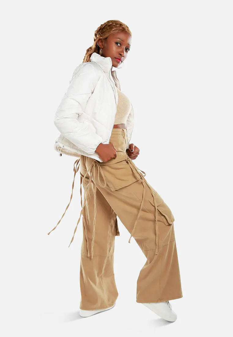 Utility Drawstring Pocket Pants By Ruw