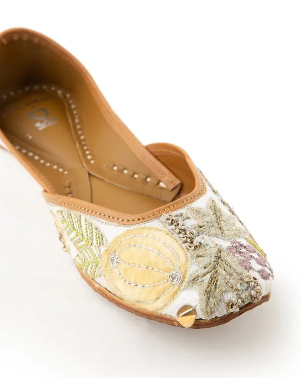 Vineyard Walks : Juttis - Payal Singhal x Fizzy Goblet - Limited Edition