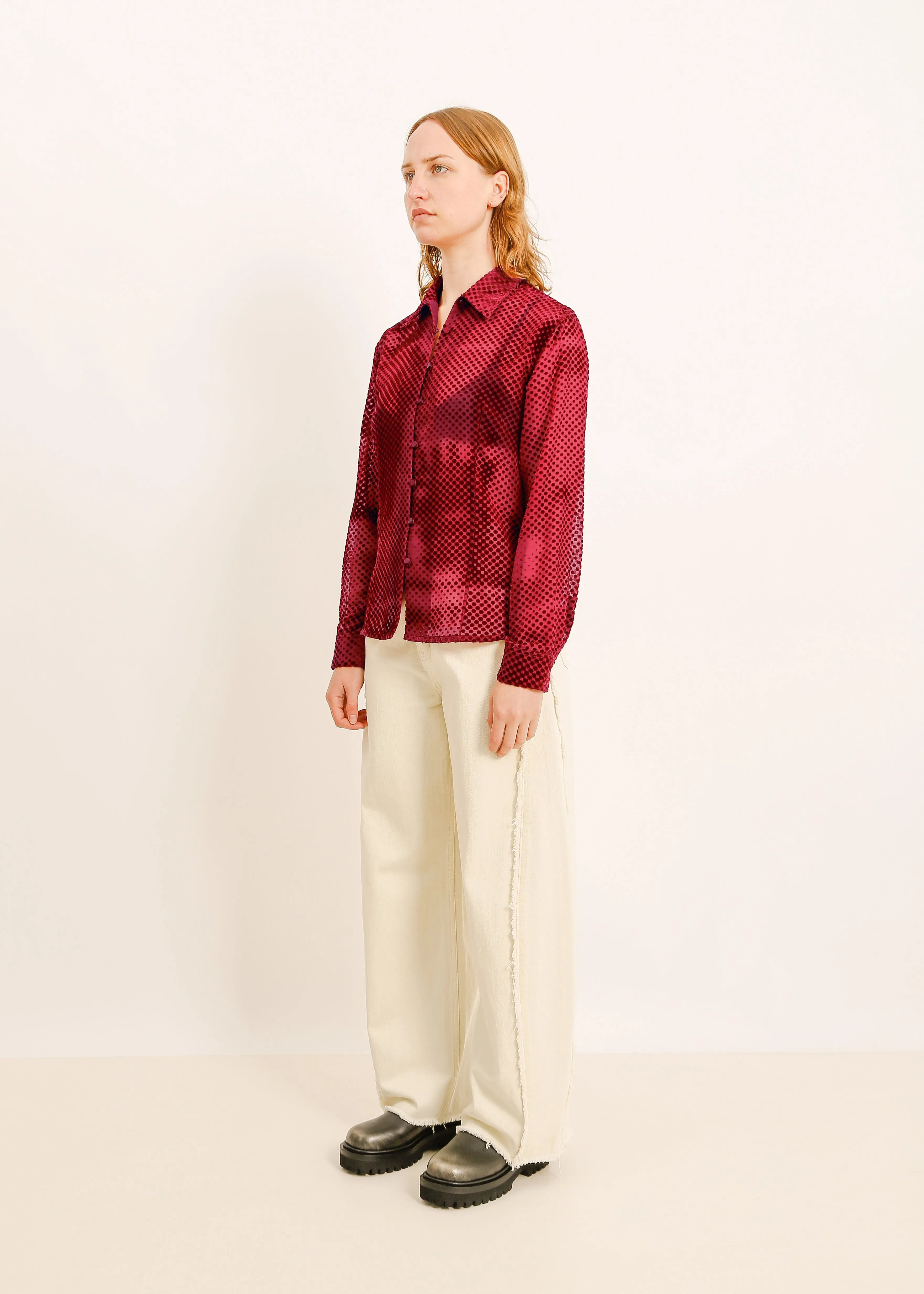 W24 | RUE SHIRT / BLOOD RED