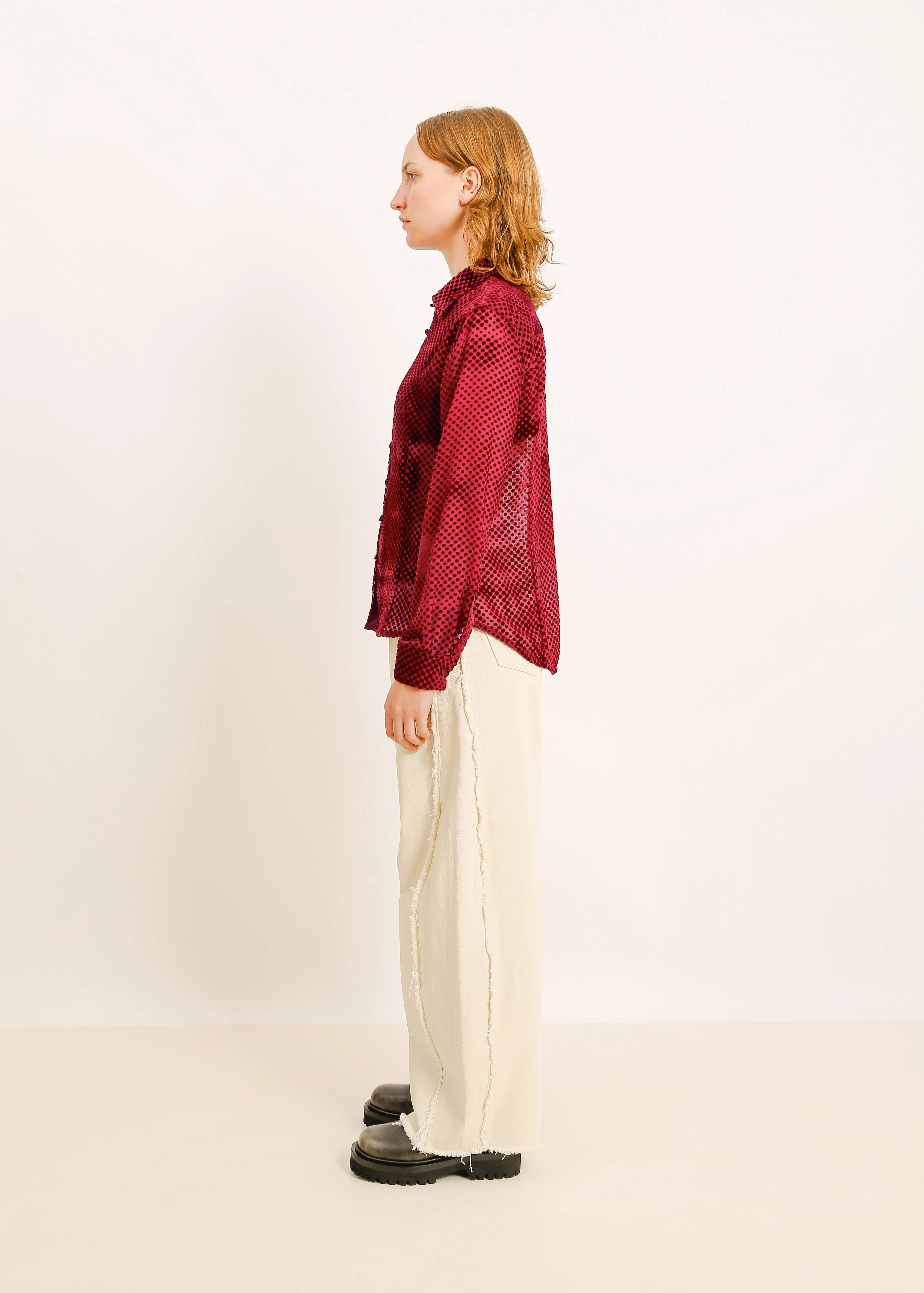 W24 | RUE SHIRT / BLOOD RED