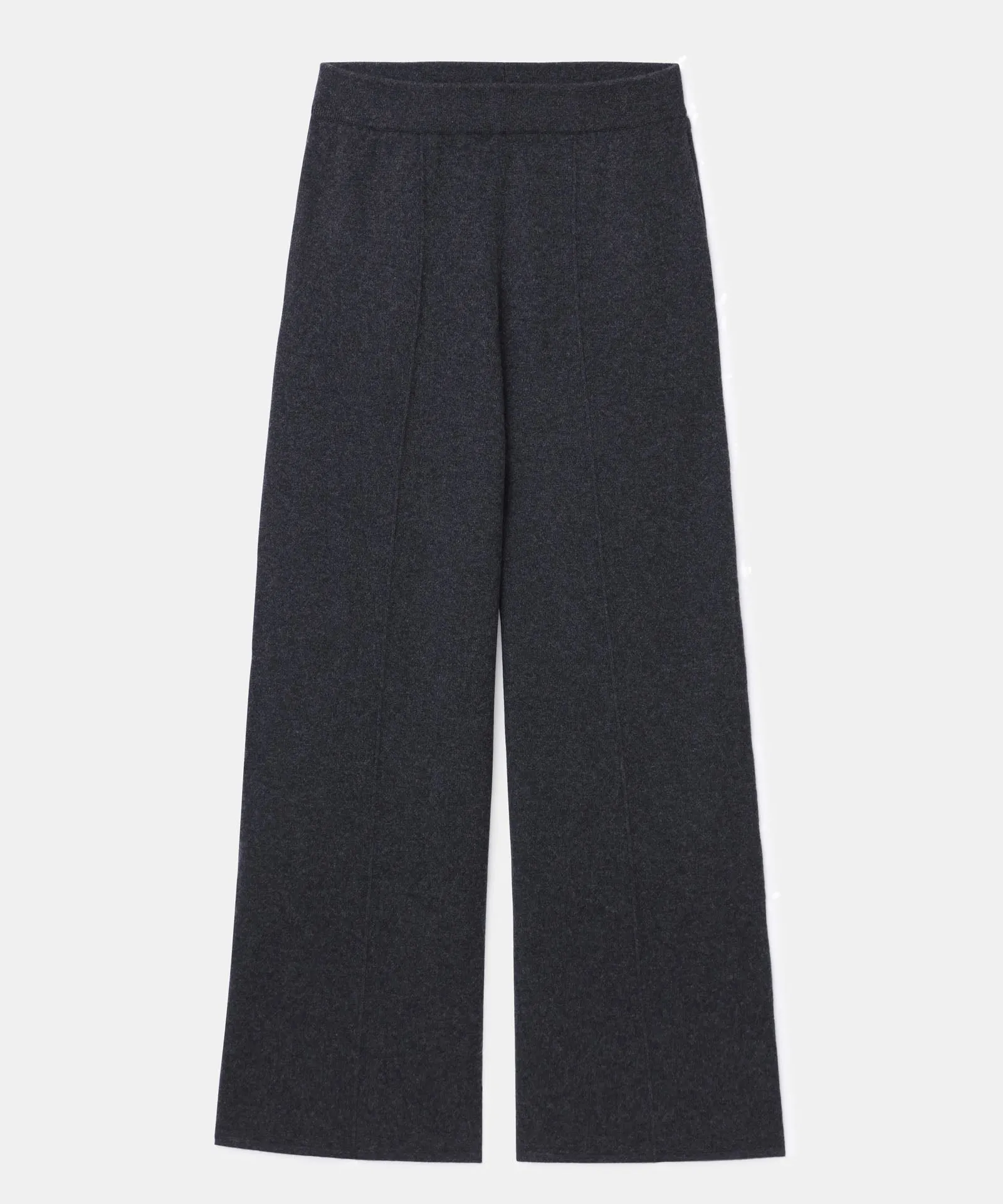 Washable Cashmere Wide Leg Pant