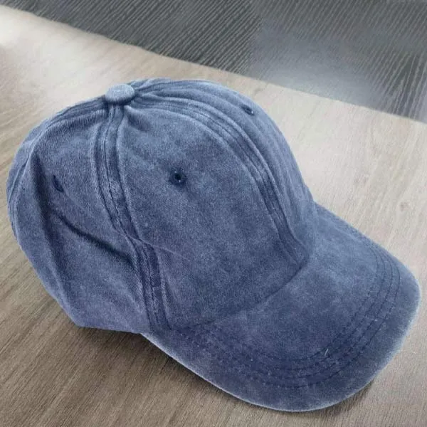 Washed Distressed Soft Top Baseball Cap 18178442C