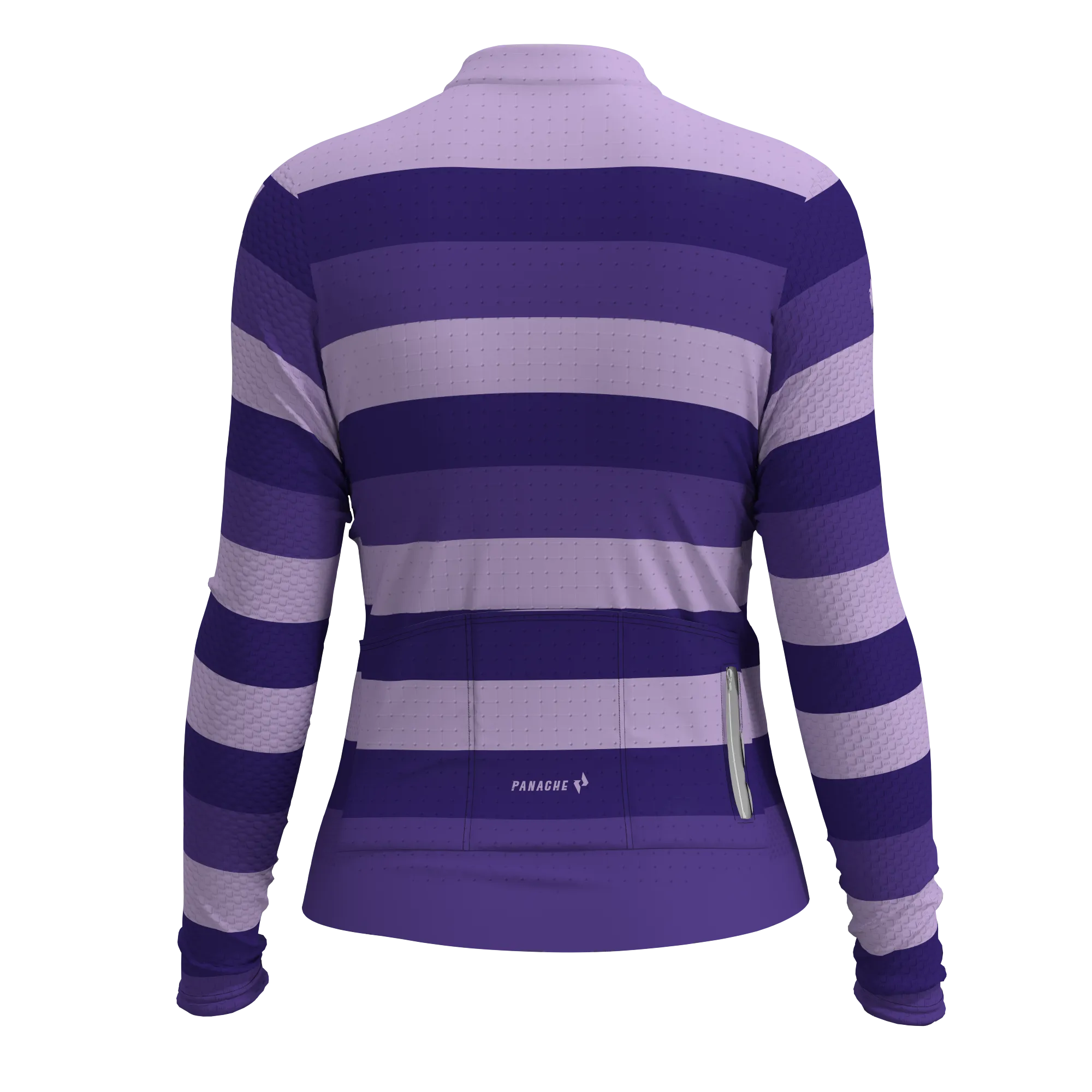 W's Pro AIR  Long Sleeve Jersey - Purple Stripes