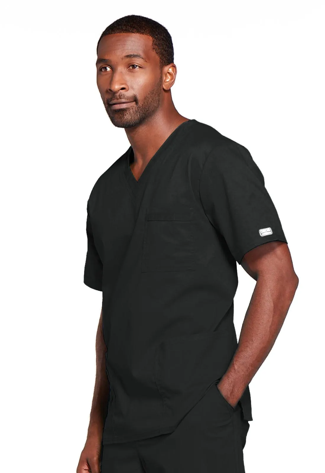 WW Core Stretch  Unisex V-Neck Scrub Top 4725