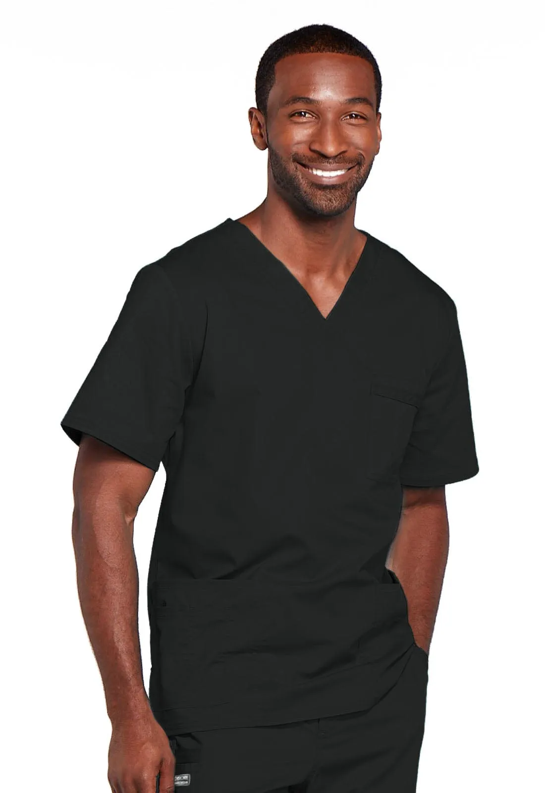 WW Core Stretch  Unisex V-Neck Scrub Top 4725