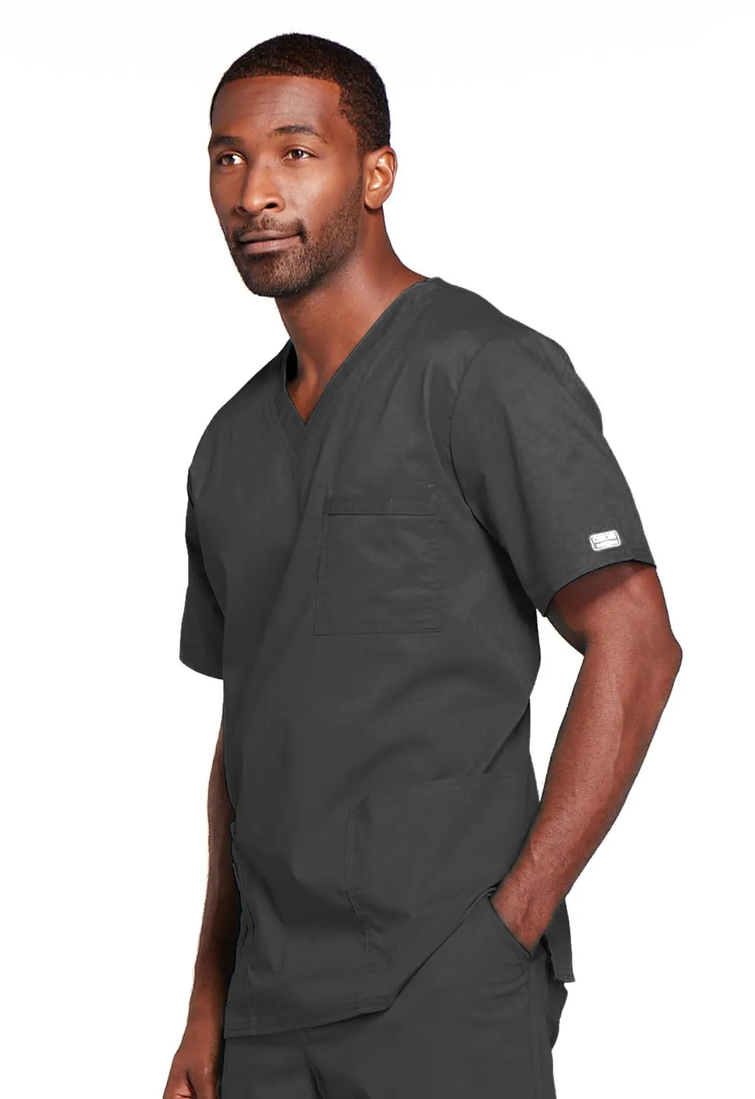 WW Core Stretch  Unisex V-Neck Scrub Top 4725